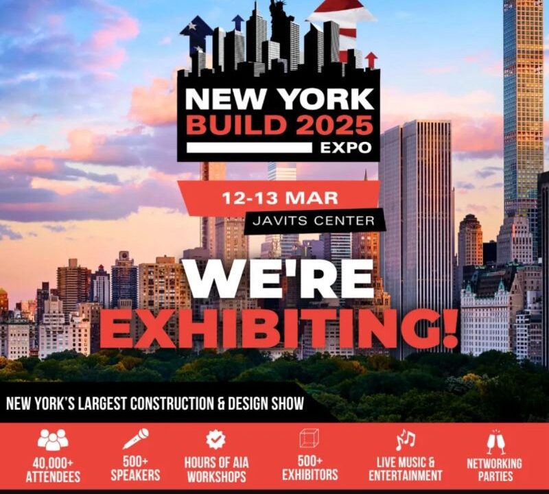 We are Exhibiting at the New York Build 2025 Expo