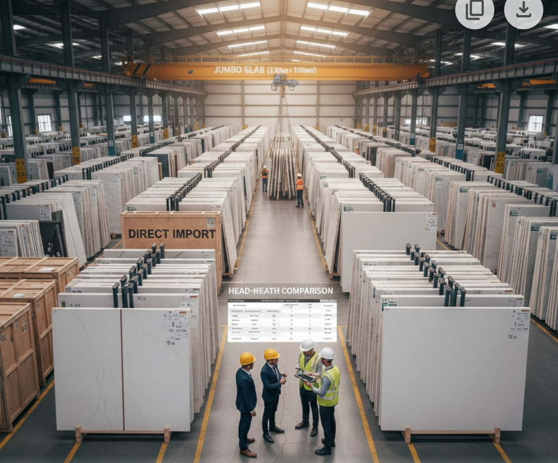 Strategic Alternatives to Caesarstone: Evaluating Tier-1 Unbranded Quartz